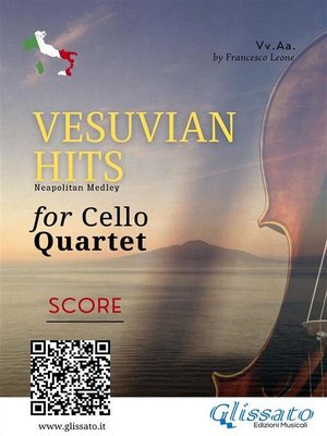 cover image of (Score) Vesuvian Hits for Cello Quartet